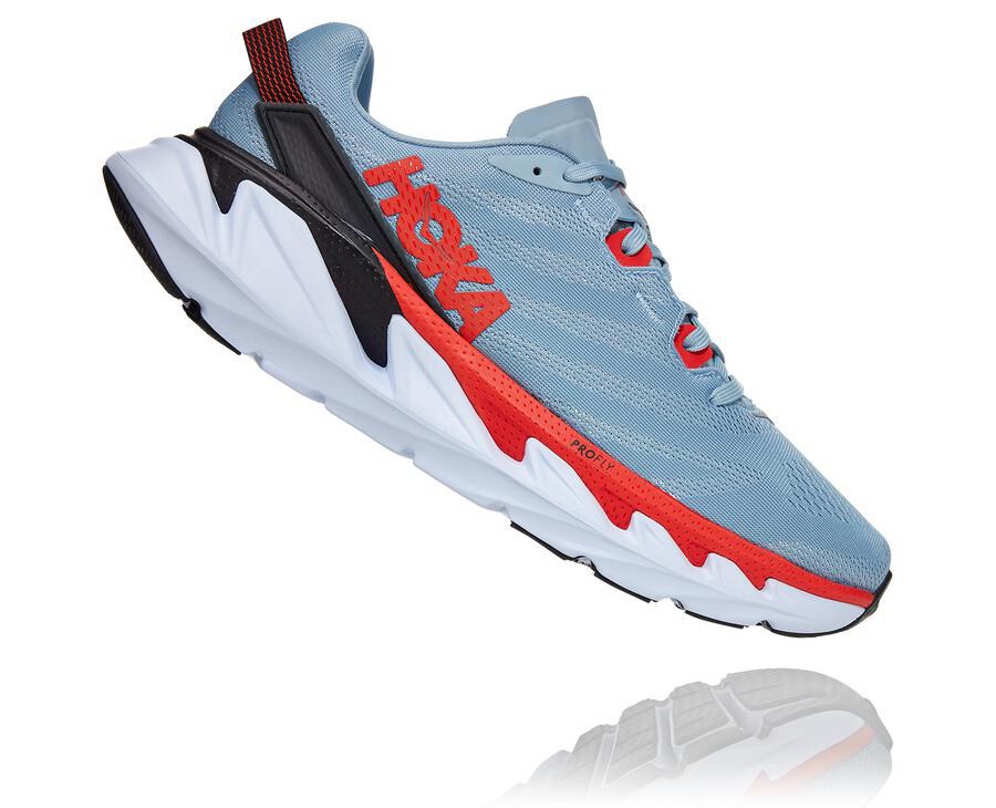 Hoka One One Elevon 2 Löparskor Herr - Blå/Vita - DTZGX-7651